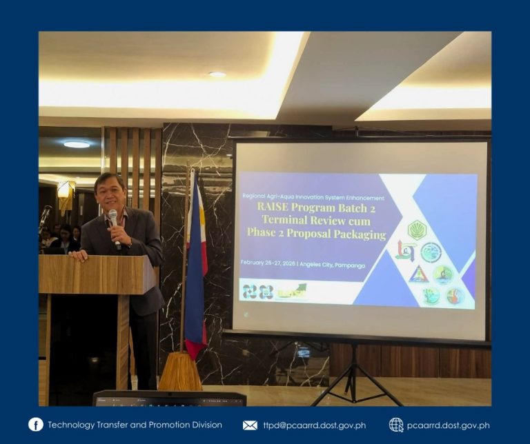Regional Agri-Aqua Innovation System Enhancement (RAISE) Program at ANGELES CITY, PAMPANGA